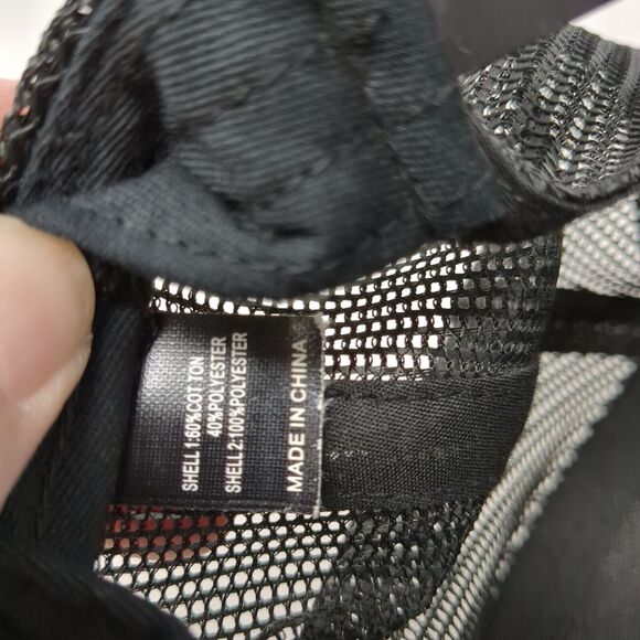 Tek-Solutions Snapback Trucker Hat Black OS Adjustable Mesh Back Richardson - Picture 9 of 9